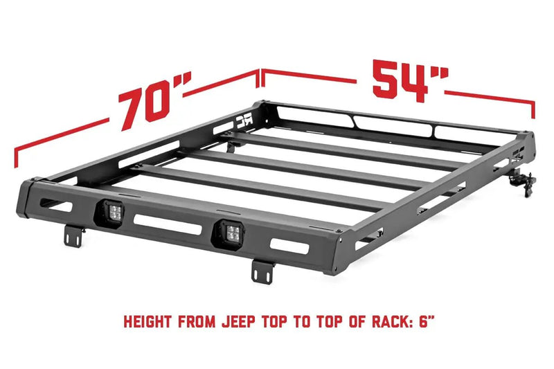 Roof Rack Jeep Wrangler JK (2007-2018) by Magwarehouse.com