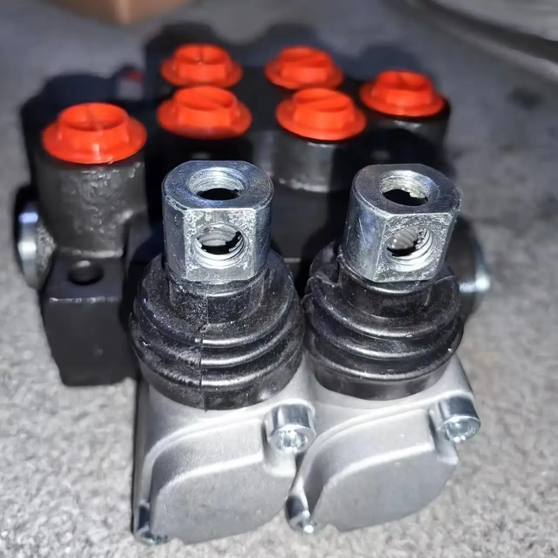 2 Spool Hydraulic Directional Control Valve 11 Gpm, Double Acting Cylinder Spool by salelink.co.nz