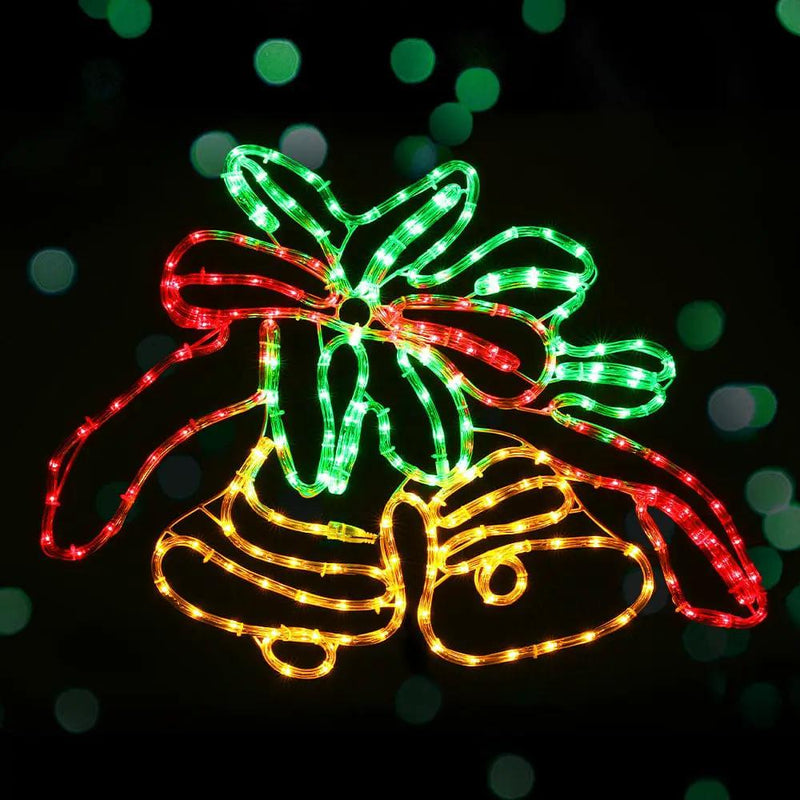 SportZone.co.nz Occasions > Christmas > Outdoor Decorations & Lights 0.76M Christmas Lights 216 LED Bell Motif Light Decorations Jingle Jollys 0.76M Christmas Lights 216 LED Bell Motif Light Decorations Jingle Jollys