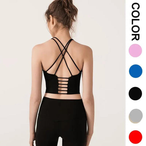 Mead's Supply & Equipment Outfitters limited Women's Activewear High Impact Women's Sports Bra With Adjustable Straps Crossback Design High Impact Women's Sports Bra With Crossback Straps