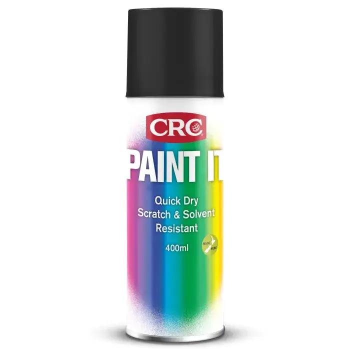 CRC Paint It Satin Black 400ml - Spray Paint