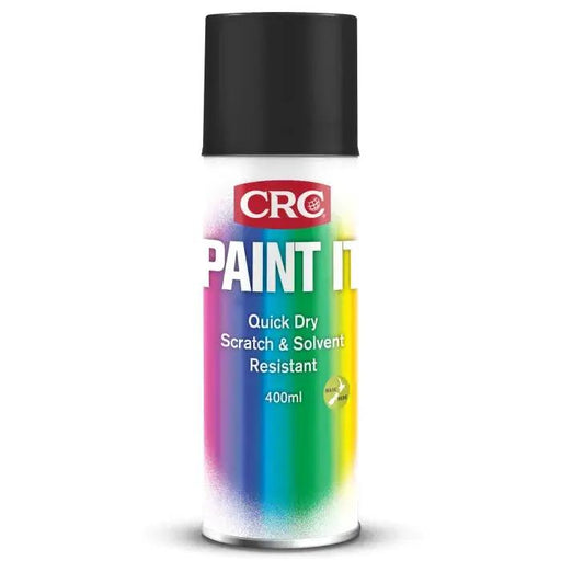 CRC Paint It Satin Black 400ml - Spray Paint