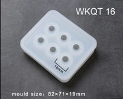 Spherical Bracelet Beads Moulds - No Hole by Resin Art NZ