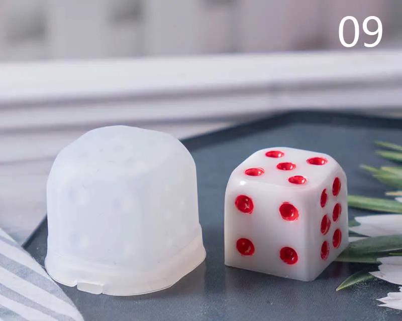 Dice Silicone Resin Casting Moulds Multiple Shapes Polyhedral Dice Moulds for Resin Lovers Table Games DIY Making by Resin Art NZ