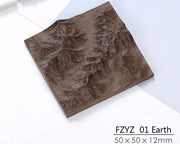 Resin Mould Decoration Filler Accessories Gift 3D Model Wood Block Simulated Space Wood Mars Moon Surface For DIY Resin Craft by Resin Art NZ