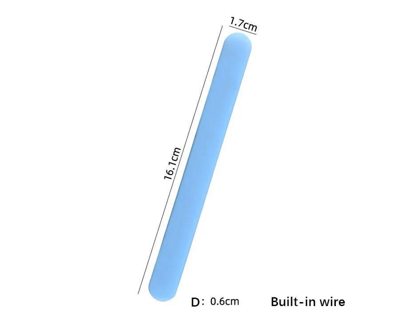 Mixing Spatulas Silicone Mould Reinforced Extended Cream Cake Mixing Scraper - BPA Free, Food Grade Material by Resin Art NZ