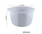 Silicone Measuring Cups for Resin Non-stick Mixing Cups, Precise Scale by Resin Art NZ