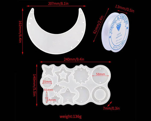 Wind Chime Moulds by Resin Art NZ