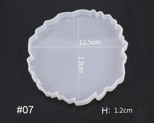 Irregular Coaster Moulds - 05 by Resin Art NZ