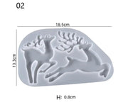 Christmas Moulds - Elk by Resin Art NZ