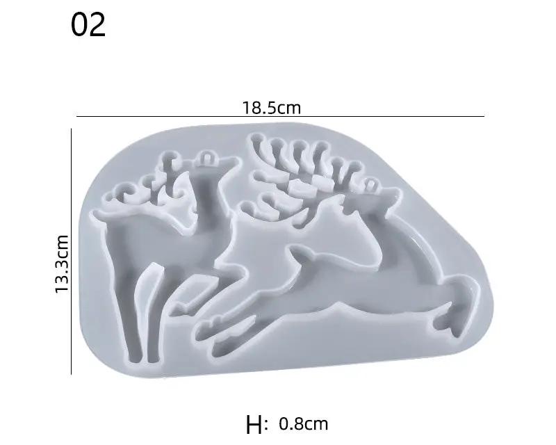 Christmas Moulds - Elk by Resin Art NZ