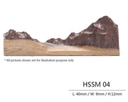 Fake Mountain Resin Epoxy Craft Wood Natural Snow Mountain Dried Flower Resin Decorative Craft Pendant Micro Landscape Making for Jewelry - 2 by Resin Art NZ