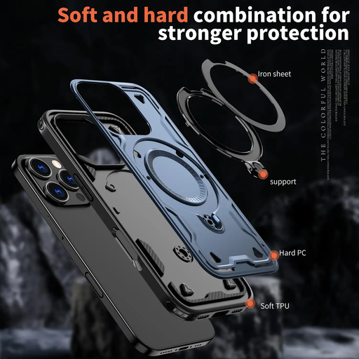 iPhone 16 Pro Max Case - Blue by salelink.co.nz