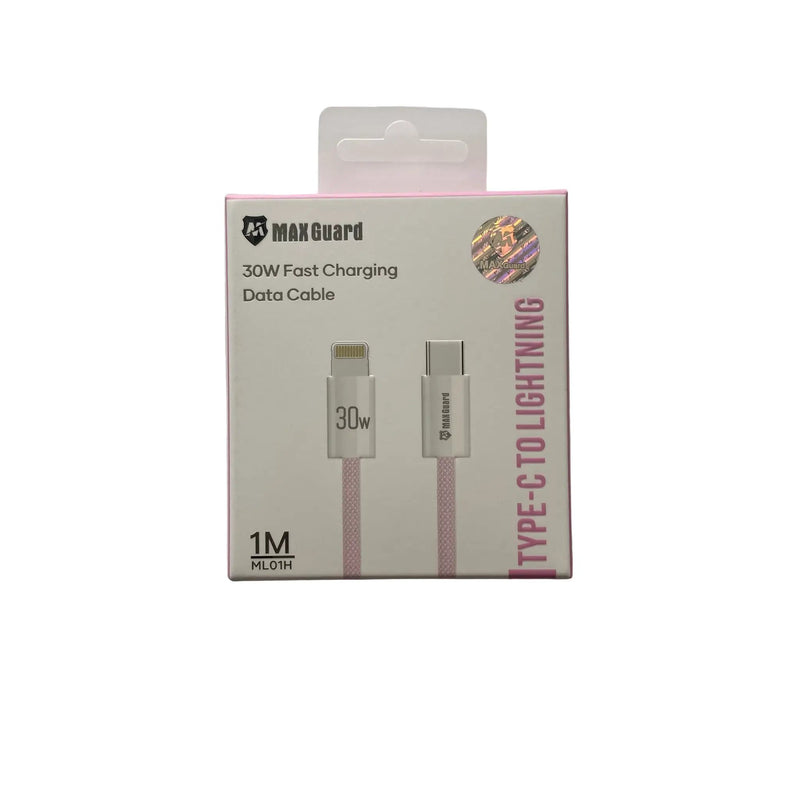 Maxguard 30W Type-C To Lightning Cable (Available in 4 colours) by 9eight5