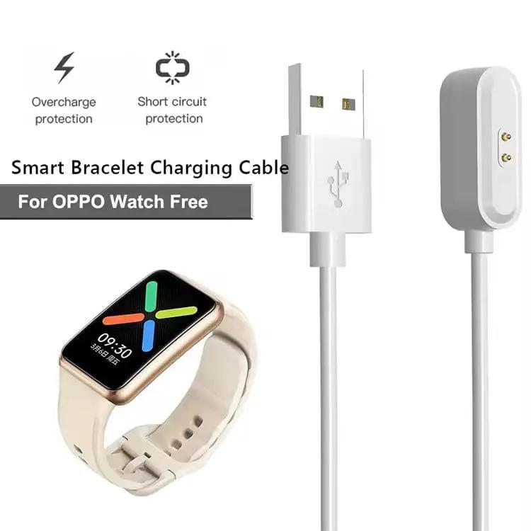 USB-A Charger for OPPO Watch Free (White) 1m by That Watch Shop
