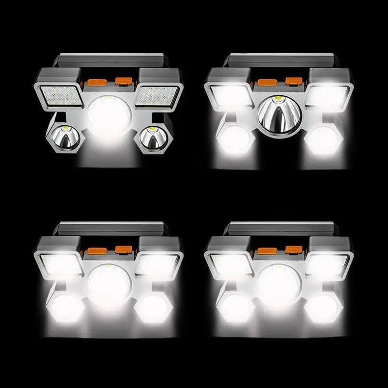 Mead's Supply & Equipment Outfitters limited Headlamp Outdoor USB Rechargeable Headlamp – 5 LED Miner’s Lamp Outdoor USB Rechargeable Headlamp – 5 LED Miner’s Lamp