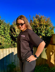 Unisex Rage Oversized T-shirts Black by Fuaark Nz