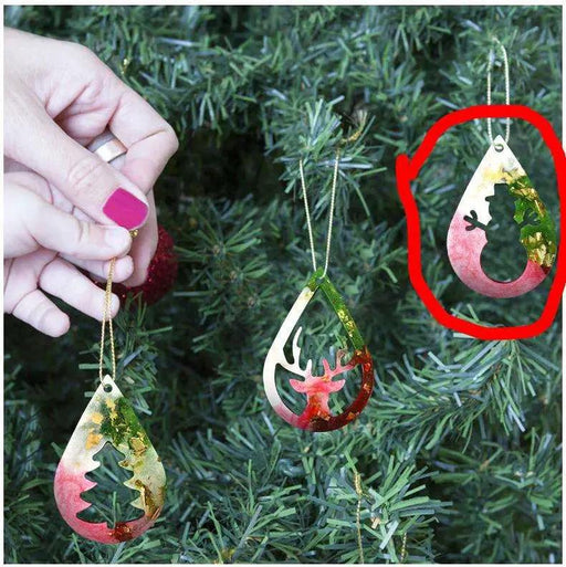 Christmas Pendant Moulds - 03 by Resin Art NZ