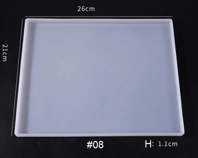 Fruit Tray Coaster Moulds Geode Agate Tray Serving Board Moulds by Resin Art NZ