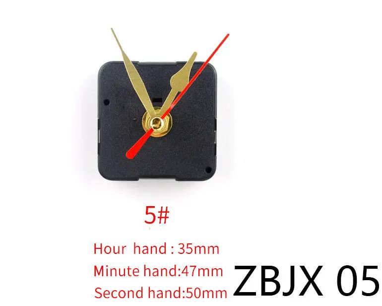 Accessories for Clock Moulds - Quartz Clock Movement Mechanism Non Ticking DIY Clock Mechanism by Resin Art NZ