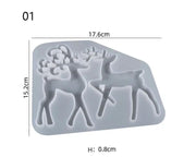 Christmas Moulds - Elk by Resin Art NZ