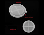 Coaster Moulds for DIY Craft and Resin Art - 03 by Resin Art NZ