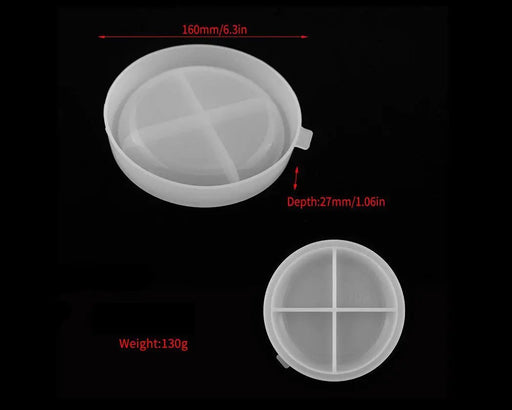 Coaster Moulds for DIY Craft and Resin Art - 03 by Resin Art NZ