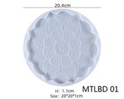 Coaster Moulds - Mandala by Resin Art NZ