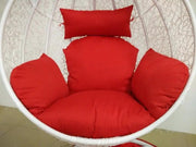 Cushion Pad Seat Set High Quality For Hanging Basket Chair - Red by dealonline.co.nz
