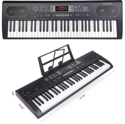 61 Keys Electronic KEYBOARD Piano with Microphone Piano by dealonline.co.nz