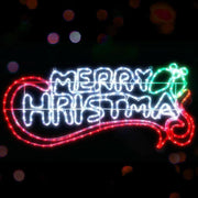 SportZone.co.nz Occasions > Christmas > Outdoor Decorations & Lights 0.96M Christmas Lights Merry Christmas 288 LED Decorations Jingle Jollys 0.96M Christmas Lights Merry Christmas 288 LED Decorations Jingle Jollys