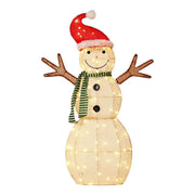 SportZone.co.nz Occasions > Christmas > Outdoor Decorations & Lights Jingle Jollys Christmas Lights 97cm Snowman 80 LED Decorations Jingle Jollys Christmas Lights 97cm Snowman 80 LED Decorations