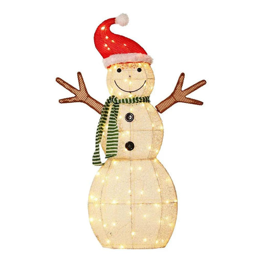 SportZone.co.nz Occasions > Christmas > Outdoor Decorations & Lights Jingle Jollys Christmas Lights 97cm Snowman 80 LED Decorations Jingle Jollys Christmas Lights 97cm Snowman 80 LED Decorations