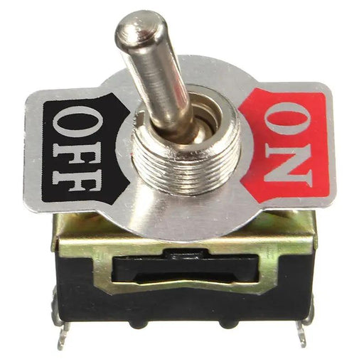 1 x 12V Heavy Duty Toggle Flick Switch ON/OFF Car Dash Light Metal SPST 12 Volt by salelink.co.nz
