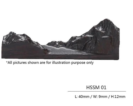 Fake Mountain Resin Epoxy Craft Wood Natural Snow Mountain Dried Flower Resin Decorative Craft Pendant Micro Landscape Making for Jewelry - 2 by Resin Art NZ