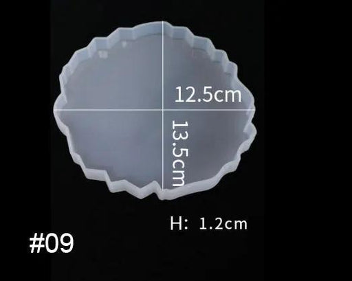 Irregular Coaster Moulds - 011 by Resin Art NZ