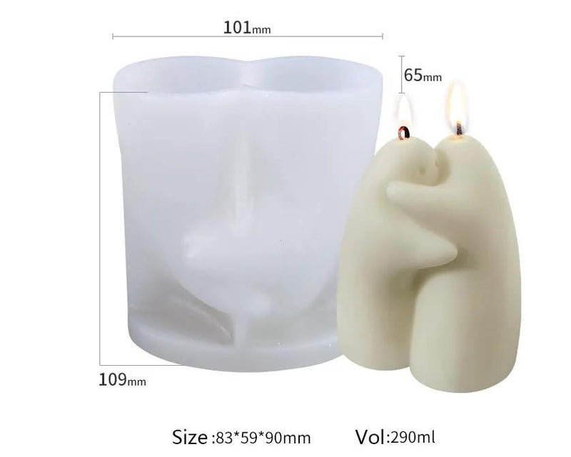 Epoxy Resin Candle Moulds - 08 by Resin Art NZ