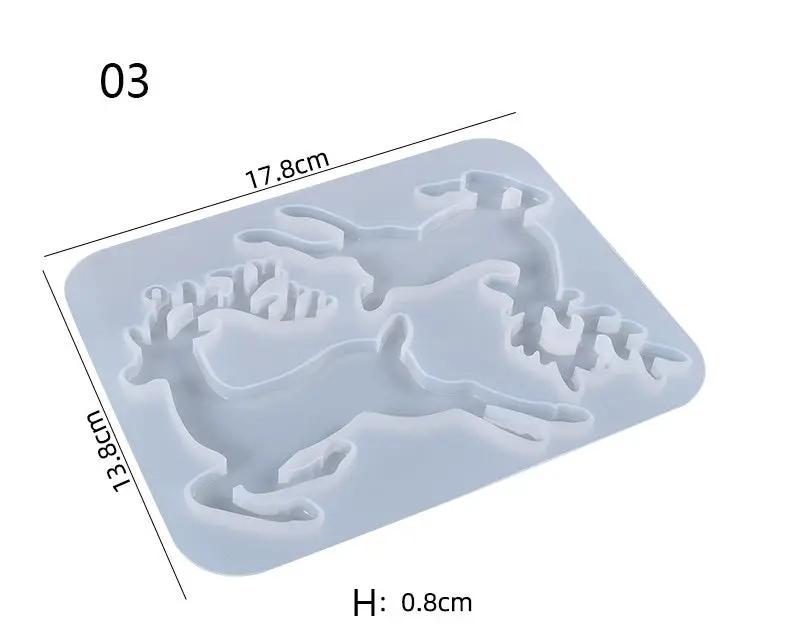 Christmas Moulds - Elk by Resin Art NZ