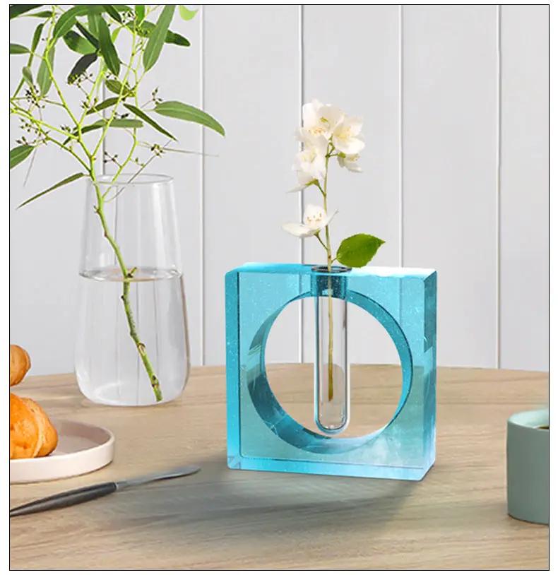 Flower Vases Moulds Flower Holder Silicone Resin Casting Moulds by Resin Art NZ