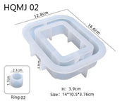 Flower Vases Moulds Flower Holder Silicone Resin Casting Moulds by Resin Art NZ