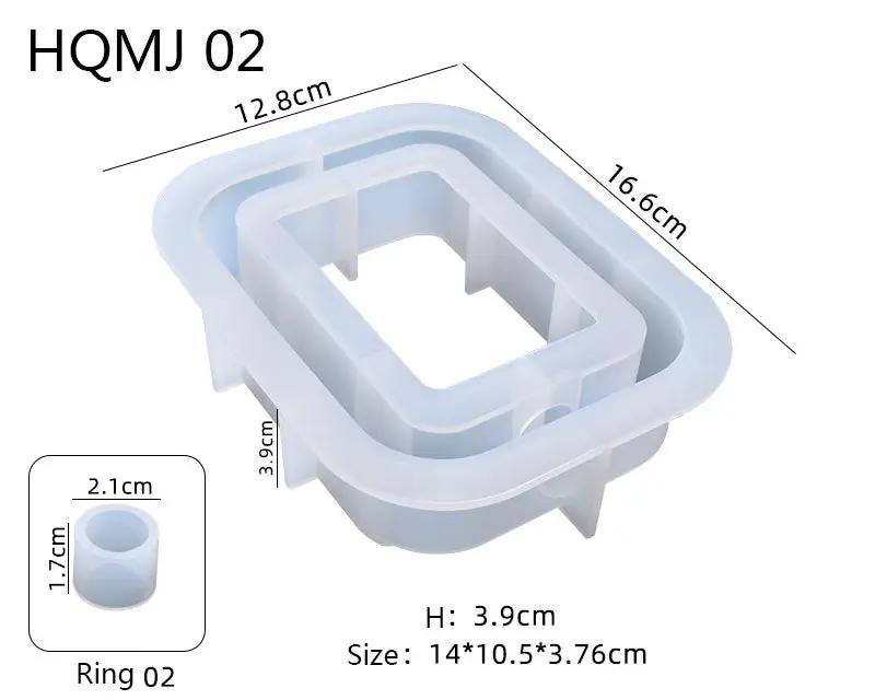Flower Vases Moulds Flower Holder Silicone Resin Casting Moulds by Resin Art NZ