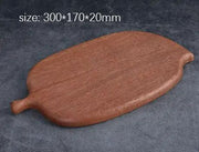 Creative Solid ebony chopping board, wooden kitchen cutting board, multi-functional bread board and serving tray. by Resin Art NZ