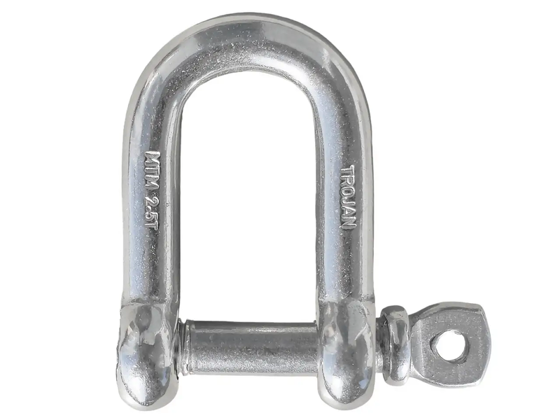 D-Shackle - Stainless Steel - 2.5MTM - 10mm