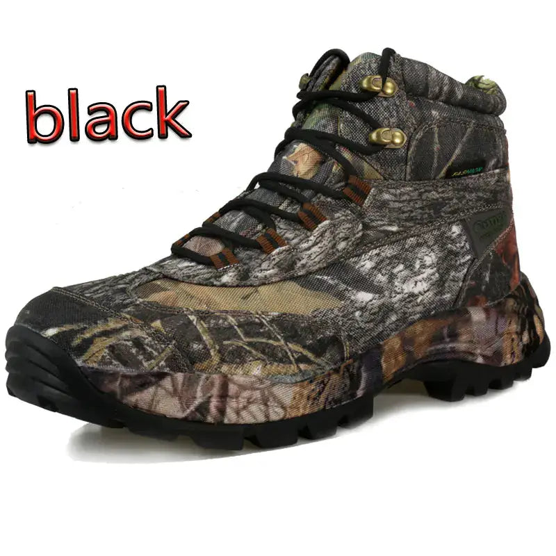 Men's Off-road Hiking Boots - Durable Camouflage Outdoor Tactical Boots by Mead's Supply & Equipment Outfitters limited