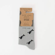 Save the Orca Small Motif Socks by Barekind NZ
