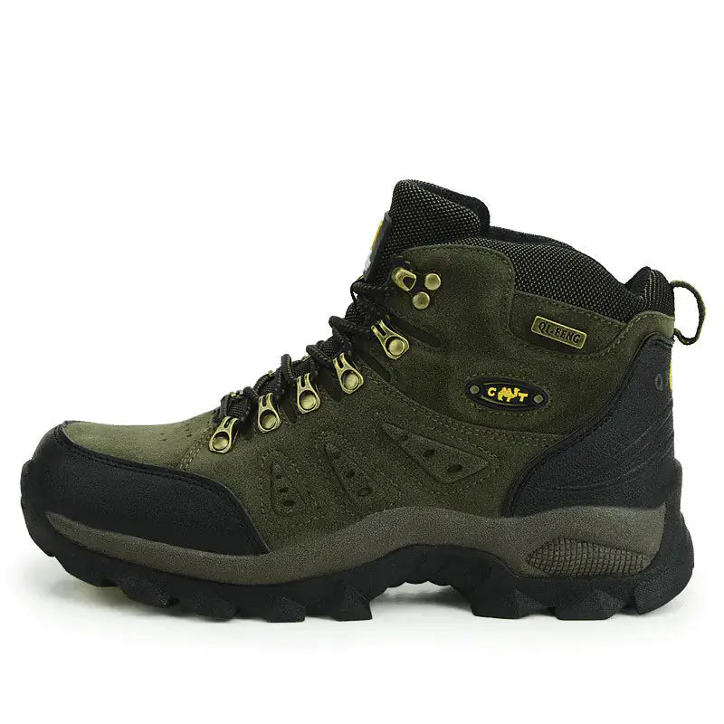Unisex High-Top Outdoor Hiking Shoes - Waterproof Trail Boots for Men and Women | All-Terrain by Mead's Supply & Equipment Outfitters limited