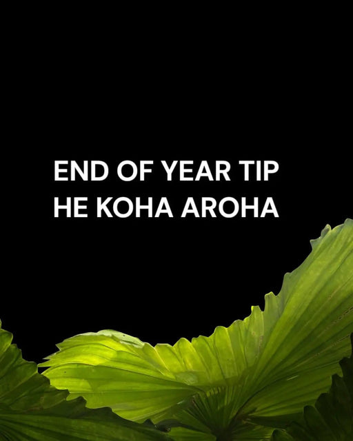Tahana Jewellery Other End of Year Tip – He Koha Aroha End of Year Tip – He Koha Aroha