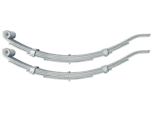 Trojan 5 Leaf Low Slipper Spring - 1250kg - 50mm wide - Pair on a white background