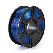 1KG PETG 1.75mm 3D Printer Printing Filament - Transparent Blue by salelink.co.nz