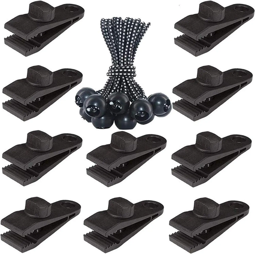 Tarp Clips Camping Tent Clamps by salelink.co.nz